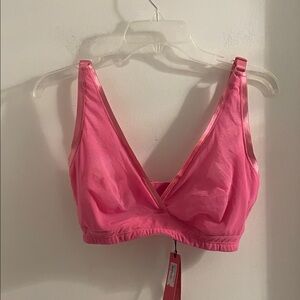 NWT Cosabella MED Rani Pink Soire Curvy Adjustable straps/back Closure Bralette